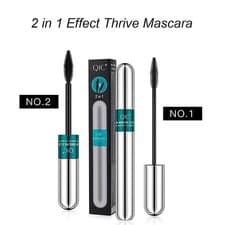 Image of Vibely 4D 2-in-1 Mascara Waterproof Volume Length Curl Lash Smudge-Proof Uk