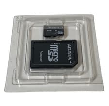 Image of ADATA 8GB Class 10 Micro SDHC Flash Memory Card with SD Adapter