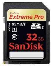 Image of New Sandisk 32GB Extreme Pro SDHC Class 10 UHS HD 3D Memory Card 95MB/s from UK