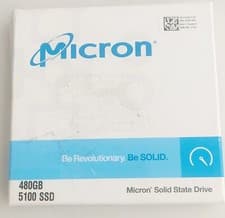 Image of New Micron 5100 MAX MTFDDAK480TCC-1AR1ZABYY 480GB SATA Solid State Drive 0JTKVR