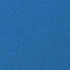 Image of GBC LeatherGrain Binding Cover A4 250 gsm Blue Pack of 50 (No Window)