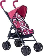 Image of New Girls Joie Junior Nitro Dolls Stroller In Geometric Print