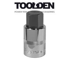 Image of Sealey SBH026 Hex Socket Bit 19mm 1/2"Sq Drive
