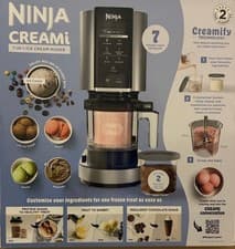 Image of Ninja Creami Ice Cream & Frozen Dessert Maker 7-in-1 Sealed NC300UK Brand NEW