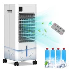 Image of 8L Portable Air Cooler Fan 3-in-1 Digital Cooling Conditioner Humidifier Remote