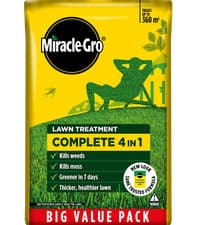 Image of Miracle-Gro Evergreen Complete 4-in-1 Lawn Food Weed & Moss Control 360m2