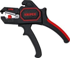 Image of KNIPEX AUTOMATIC CABLE WIRE STRIPPER 12 62 180 Stripping Tool Plier 0.2-6mm