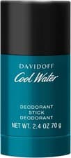 Image of Davidoff Cool Water Man Extremely Mild Deodorant Stick, 70g - Choose Your Pack