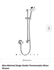 Image of MIRA 11943001 Mixer Shower - Silver
