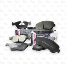 Image of Brake Pads For Vauhall Corsa D Front Axle Abtex PLU1278