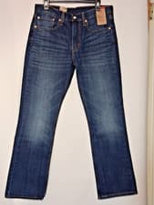 Image of Men's 527 Levi's 32x32 Slim Bootcut Stretch Jeans Brand New