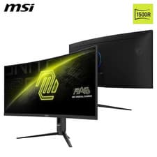 Image of MSI MAG 342CQR E2 34 Widescreen VA LED Black Curved Monitor 3440x1440 2xHDMI