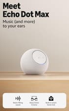 Image of Amazon Echo Dot Max (newest gen), Bluetooth speaker with room-filling sound and 