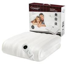 Image of Electric Heated Under Blanket Comfort Control Fast Heat Up Cosy Warm Washable