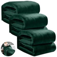 Image of Luxury Thick Mink Blanket Large Faux Fur Fleece Sofa Bed Throw Couch Warm Soft