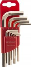 Image of Metric Hex Key Set 1.5-10mm 9pc Hexagonal Socket Wrench Tool