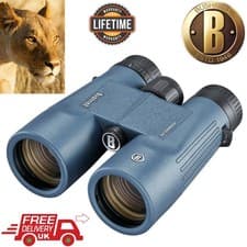 Image of Bushnell 8x42 H2O Roof Prism Binoculars Dark Blue 158042R (Stock of UK)