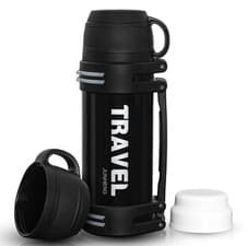 Image of 1.2L Stainless Steel Thermos Flask Hot Cold Drinks Bottle Travel Coffee Cup