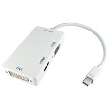 Image of Newlink Mini DisplayPort to HDMI, DVI, SVGA Leaded Adapter