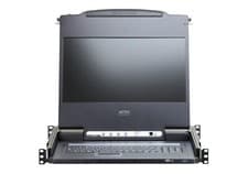 Image of CL6700MW Aten KVM 17" Single Rail DVI Full HD Console Drawer