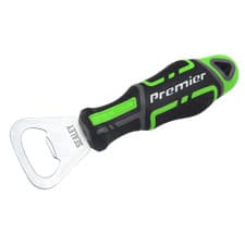Image of Sealey GripMAX Hi-Vis Green Bottle Opener Premier With Hanging Hole AK4368HV