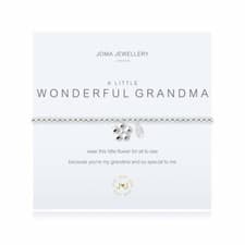 Image of Joma Jewellery A Little WONDERFUL GRANDMA Silver Plated Bracelet + Gift Bag