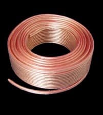 Image of 20M Speaker Cable 2x4mm² Twin Wire 4.0mm High Power Audio Home Cinema Hi-Fi CCA