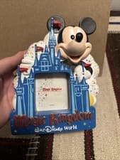 Image of Walt Disney World Magic Kingdom Mickey Mouse 3D Ceramic Picture Frame