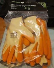 Image of Latex Builder Grip Gloves ,6 Pairs Size Large, Construction ,general Handling