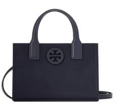 Image of Tory Burch Mini Ella Nylon Tote Crossbody ~NWT~ Navy