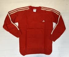 Image of Adidas Sweater Pullover Crewneck Men Three Stripes