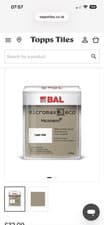 Image of Tile grout - BAL Micromax3 Eco Grout Light Oak 2.5kg Topps tiles