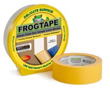 Image of Yellow Delicate Surface Painters Masking Tape 36Mm X 41.1M. Indoor Painting and