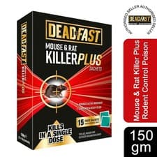 Image of Deadfast Mouse and Rat Killer Plus Rodent Control Poison 15 Sachets