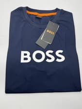 Image of HUGO BOSS Mens Designer T-Shirt Short Sleeve Crew Neck Casual Tee Top – New