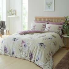 Image of BOTANICAL GARDENS DUVET QUILT  COVER  SET +PILLOW CASES REVERSABEL BEDDING SET 