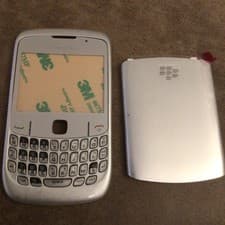 Image of Replacement Blackberry Curve 8520 Housing Front Fascia,Lens, Back Cover & Keypad