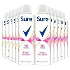 Image of Sure Women Motion Sense Antiperspirant Deodorant, Bright Bouquet, 150ml  X 12