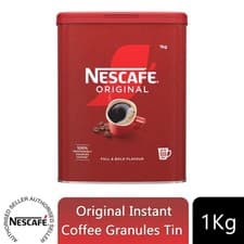 Image of Nescafe Original Instant Coffee Granules 1kg or 200 Sachets