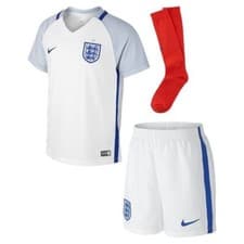 Image of Nike 724568-100 National Team 2016-17 England (H) Baby Kit White Casual Unisex