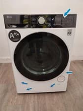 Image of LG F4Y709WBTA1 Washing Machine WiFi 9kg 1400rpm with EZDispense [ID2110300686]