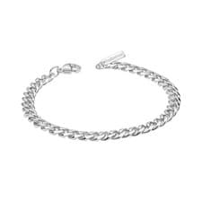Image of Fred Bennett Bracelet B5628 Kids Cuban Curb Stainless Steel RRP £30.00