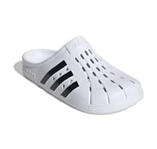 Image of Adidas Unisex Adilette Clog Slide Sandal - Men 5- Women 6 White & Black - NEW