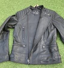 Image of BNWT BELSTAFF Highways Leather Jacket Black , size UK42 RRP £995..