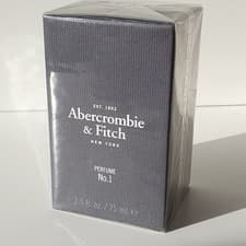 Image of Abercrombie & Fitch Perfume No. 1 Eau De Parfum 75ml EDP Discontinued New Sealed