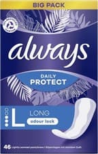 Image of Always - Always Dailies Pantyliners Large - 46 Pieces