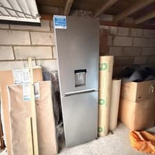 Image of Beko Freestanding 50:50 Fridge Freezer Frost-Free CFG1582DS - Silver Brand New