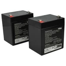 Image of 2x Battery for APC RBC20 12V AGM