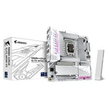 Image of Gigabyte B860M AORUS ELITE WIFI6E ICE Intel 1851 Socket Motherboard, Micro-ATX