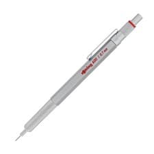Image of rOtring 600 Mechanical Pencil | 0.7 mm | Silver All-Metal Body Propelling Pencil